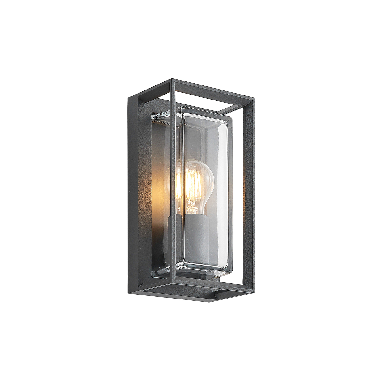 Aplique de exterior Ismera, antracita, E27, IP65 - Arcchio